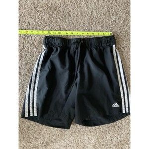 Adidas Unisex Men's/Women's Black Drawstring Sport Shorts